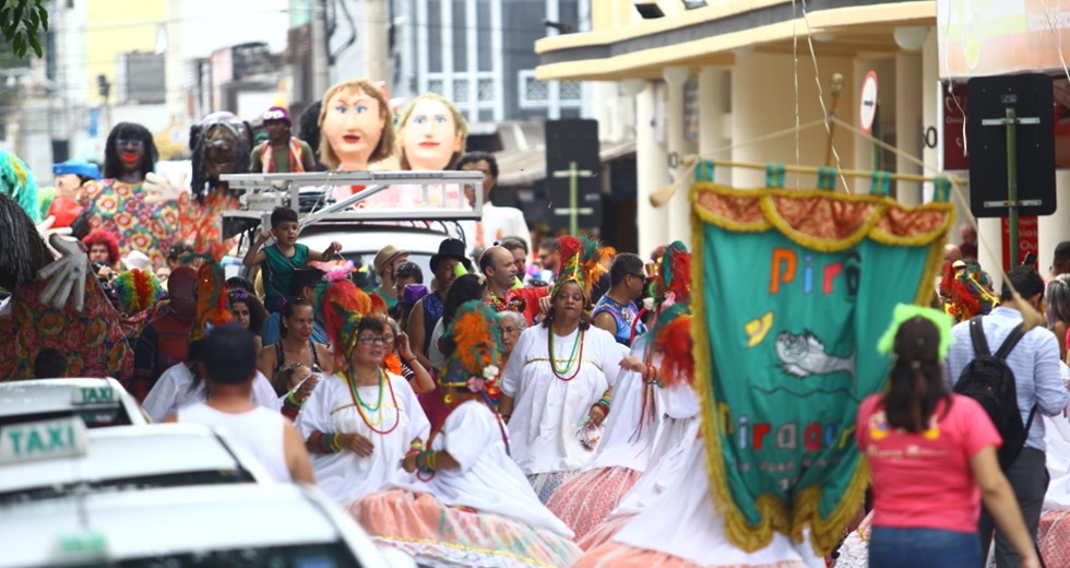 Desfile do Bloco Pirô Piraquara. Foto: Claudio Vieira/PMSJC. 02-03-2019