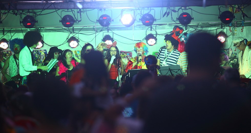 Carnaval em São Francisco Xavier, com a apresentação da Orquestra Possível. Foto: Claudio Vieira/PMSJC. 03-03-2019