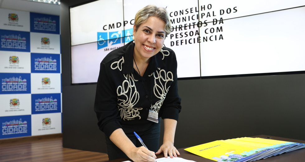 Posse dos Membros do Conselho Municipal da Pessoa com Deficiência - CMDPCD. Foto: Claudio Vieira/PMSJC 05-11-2025