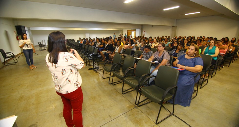 Seminário de Educação Inclusiva no CEFE. Foto: Claudio Vieira/PMSJC. 08-03-2019