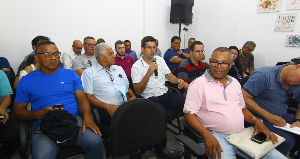 Reunião do Conselho Municipal de Mobilidade. Foto: Claudio Vieira/PMSJC. 08-03-2019