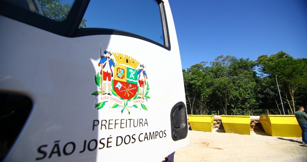A Prefeitura de São José dos Campos entregou nesta quarta-feira (3), em São Francisco Xavier, uma nova unidade do Eco-PEV (Ponto de Entrega Voluntária de Resíduos da Construção Civil). Foto: Claudio Vieira/PMSJC. 03-04-2019