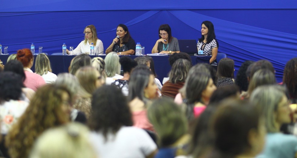 1ª Conferência de Educação no Cefe. Foto: Claudio Vieira/PMSJC. 13-04-2019