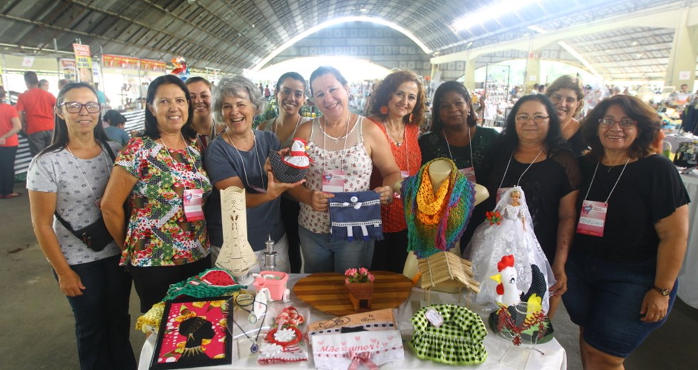 Feira de Artesanato do Dia das Mães, no Pavilhão Gaivota, no Parque da Cidade. Foto: Claudio Vieira/PMSJC. 04-05-2019