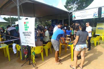 Conexão Juventude e Ação no Centro Poliesportivo Altos de Santana. Foto: Claudio Vieira/PMSJC. 05-05-2019