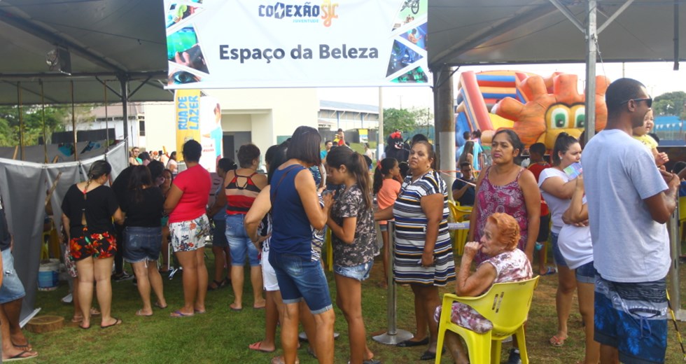 Conexão Juventude e Ação no Centro Poliesportivo Altos de Santana. Foto: Claudio Vieira/PMSJC. 05-05-2019