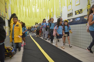 Gincana Maio Amarelo agita escolas públicas de São José