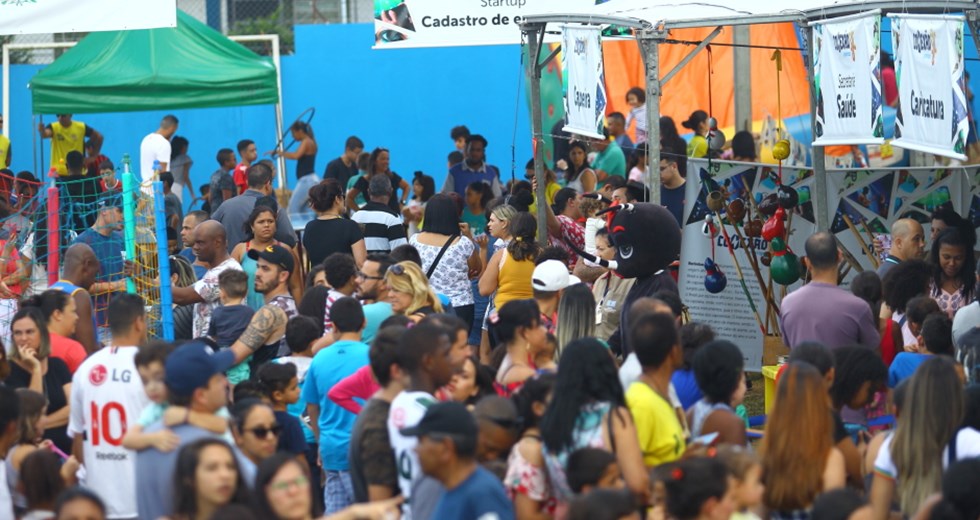 Conexão Juventude no bairro Parque Nova Esperança na região leste. Foto: Claudio Vieira/PMSJC. 19-05-2019
