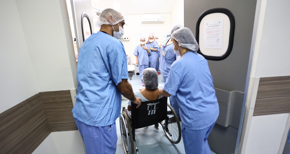 Parto de gestante com gravidez de risco no HM