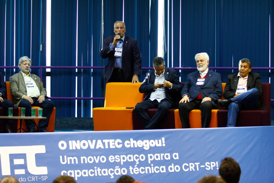 Lançamento do Centro de Inovação e Valoração Profissional Técnica do CRT. Foto: Claudio Vieira/PMSJC 15-05-2025