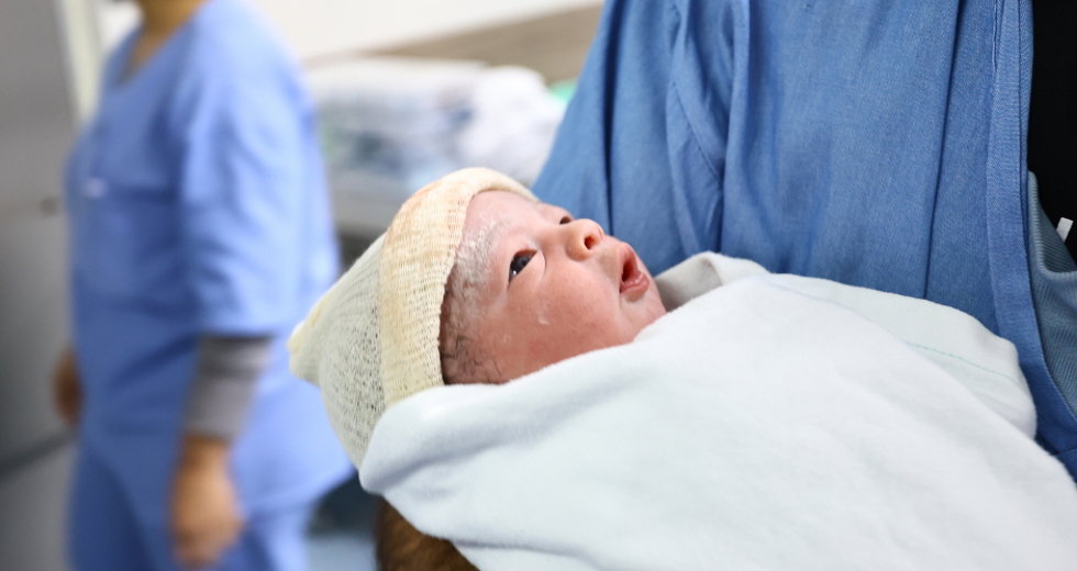 Parto de gestante com gravidez de risco no HM