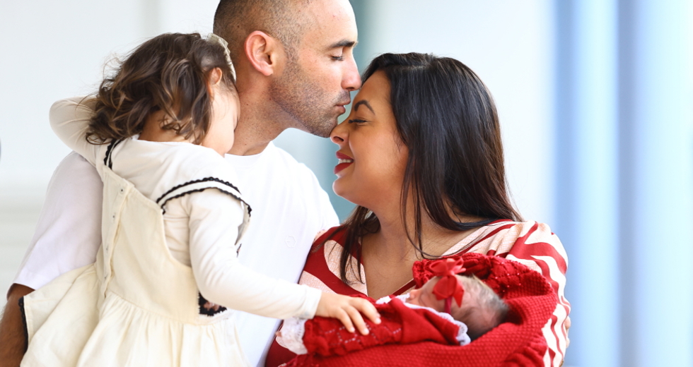 Parto no Hospital Municipal - Gestante Karen. Foto: Claudio Vieira/PMSJC 15-07-2025