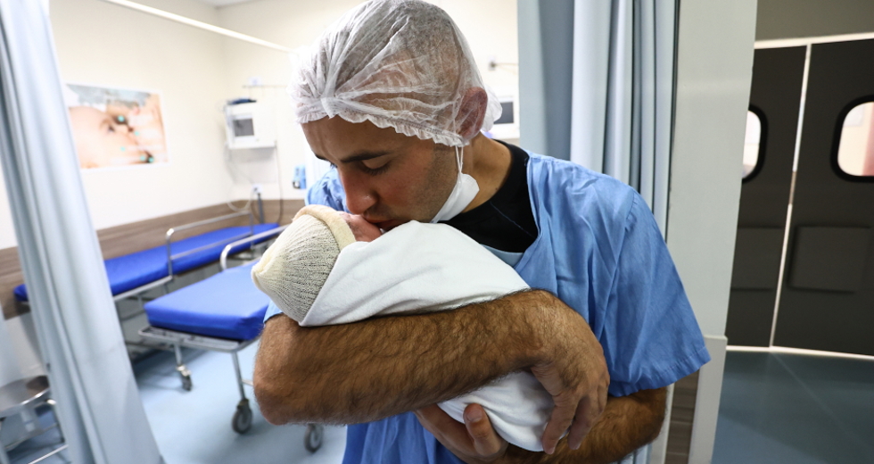 Parto de gestante com gravidez de risco no HM