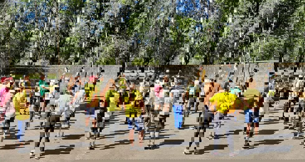Caminhada do Setembro Amarelo no Parque da Cidade - Casa do Idoso Norte