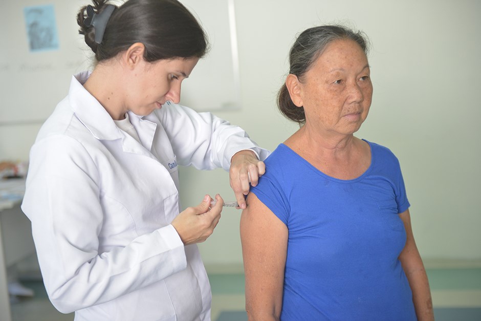 CAMPANHA VACINAÇAO H1N1 UBS CAMPO DOS ALEMAES E SATELITE - 27-05-2019 - LUCAS CABRAL