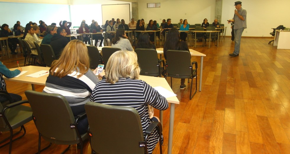 Entidades parceiras do Fundo Social participam de treinamento sobre Engajamento Social. Foto: Claudio Vieira/PMSJC. 28-05-2019
