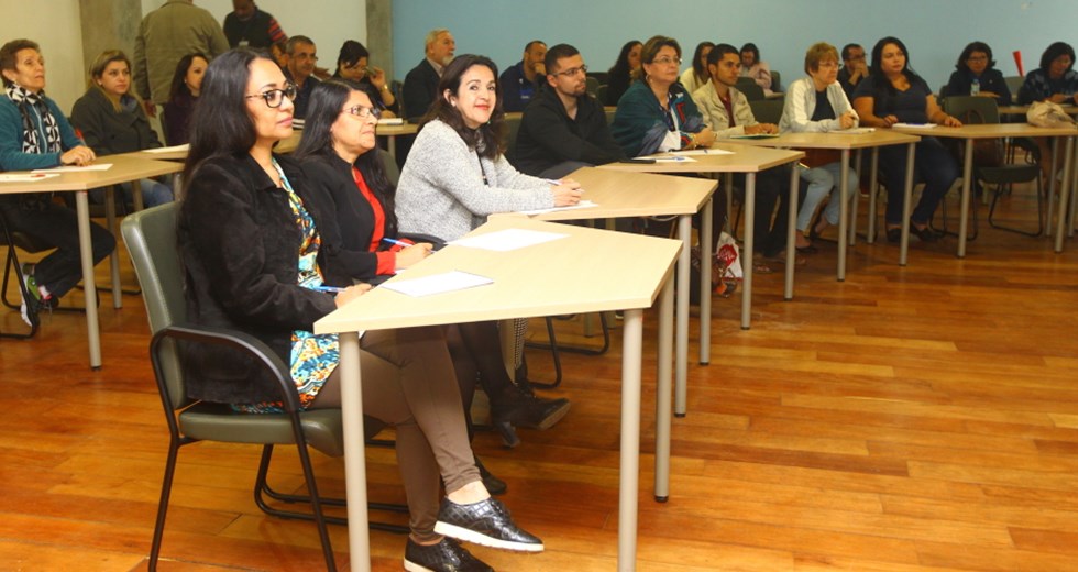 Entidades parceiras do Fundo Social participam de treinamento sobre Engajamento Social. Foto: Claudio Vieira/PMSJC. 28-05-2019