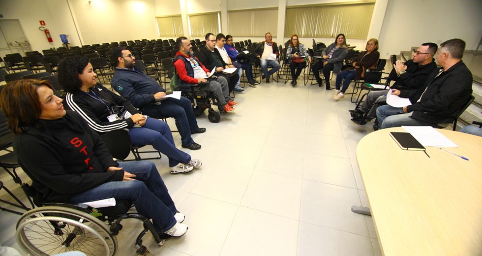 Reunião do Conselho da Pessoa com Deficiência. Foto: Claudio Vieira/PMSJC 05-06-2019