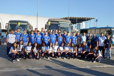 Atletas embarcam para os jogos Abertos da Juventude  em Marília  14 06 2019