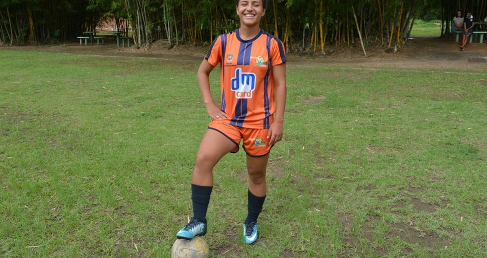 Futebol Feminino do Programa Atleta Cidadão  15 01 2018
