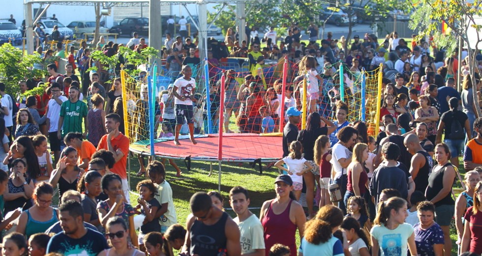 Conexão Juventude no bairro Residencial Righi região Leste. Foto: Claudio Vieira/PMSJC 30-06-2019