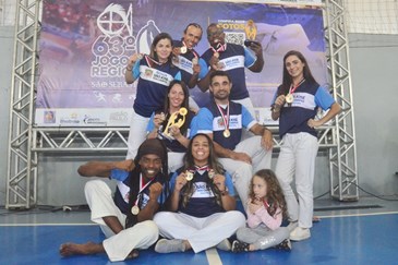 Capoeira campeã dos Regionais