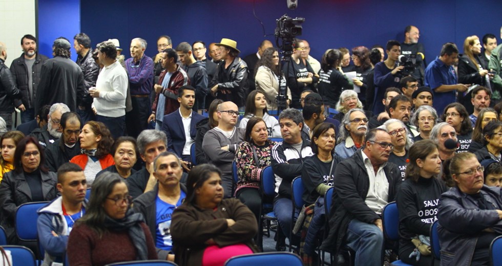 6ª Audiência Pública do Projeto de Lei de Zoneamento na Câmara Municipal. Foto: Claudio Vieira/PMSJC 10-07-2019