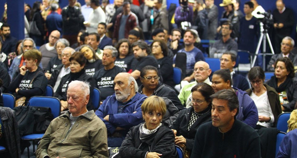 6ª Audiência Pública do Projeto de Lei de Zoneamento na Câmara Municipal. Foto: Claudio Vieira/PMSJC 10-07-2019
