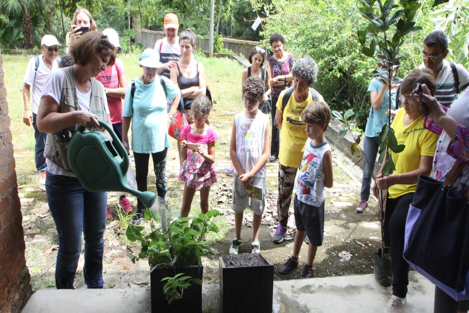 Educação Ambiental no Parque da Cidade - parceria com o Sesc
