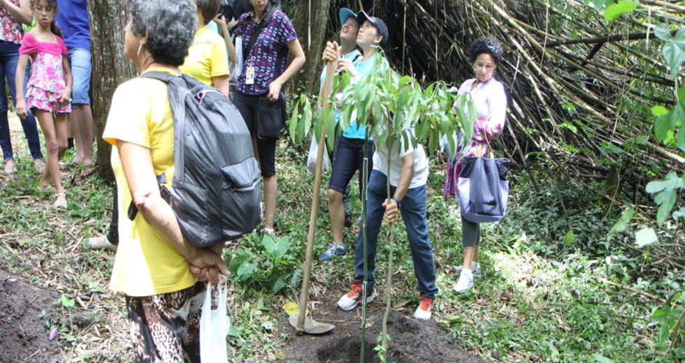 Educação Ambiental no Parque da Cidade - parceria com o Sesc