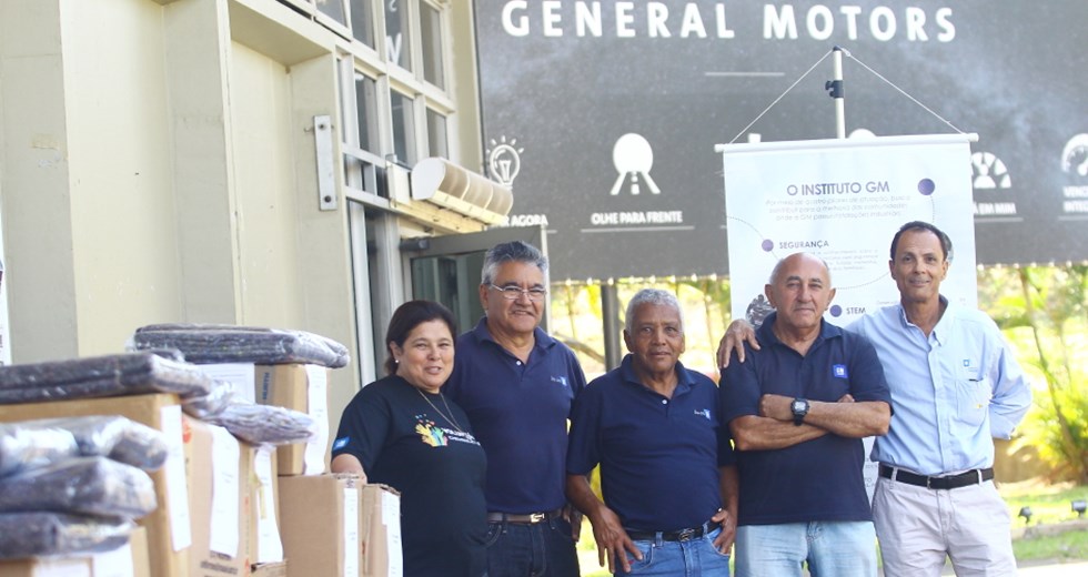 Doação da GM para o Fundo Social de Solidariedade. Foto: Claudio Vieira/PMSJC. 25-07-2019