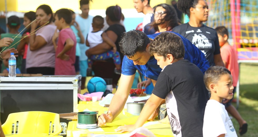 Festival de Pipas no Poliesportivo do Campo dos Alemães. Foto: Claudio Vieira/PMSJC. 25-07-2019