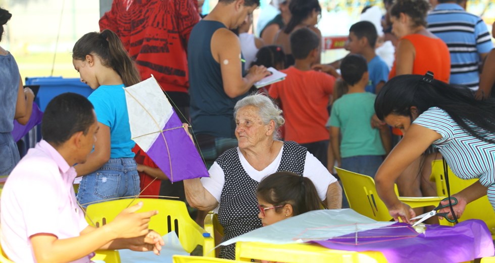 Festival de Pipas no Poliesportivo do Campo dos Alemães. Foto: Claudio Vieira/PMSJC. 25-07-2019