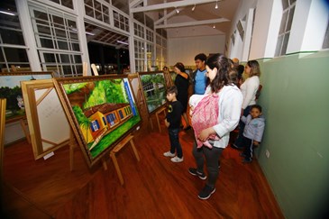 Exposição Retratando São José. Foto: Claudio Vieira/PMSJC. 25-07-2019