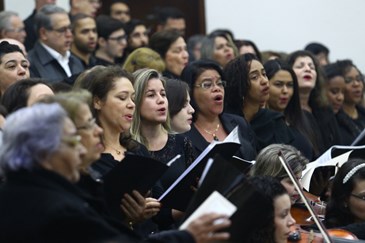 Aniversário de São José 252 anos - Culto Comemorativo na Igreja Evangélica. Foto: Claudio Vieira/ PMSJC. 27-07-2019