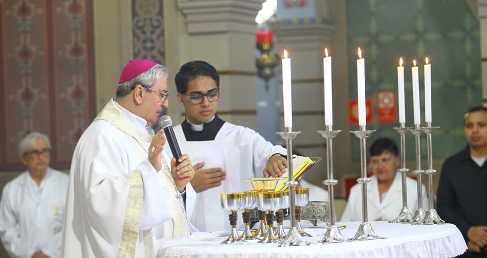 Aniversário de São José 252 anos - Missa Solene em Ação de Graças na Igreja Matriz. Foto: Claudio Vieira/ PMSJC. 27-07-2019