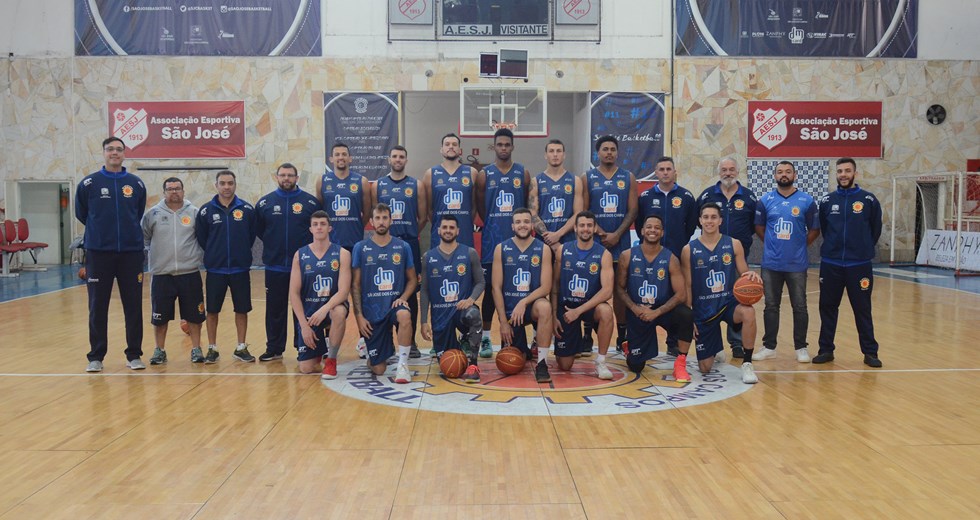 Elenco do São José Basketball - temporada 2019/2020 - Prefeitura