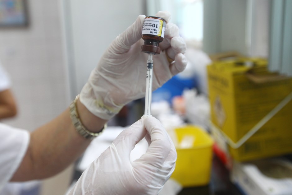 Campanha de Vacinação contra a Febre Amarela em São José dos Campos. 25-01-2018