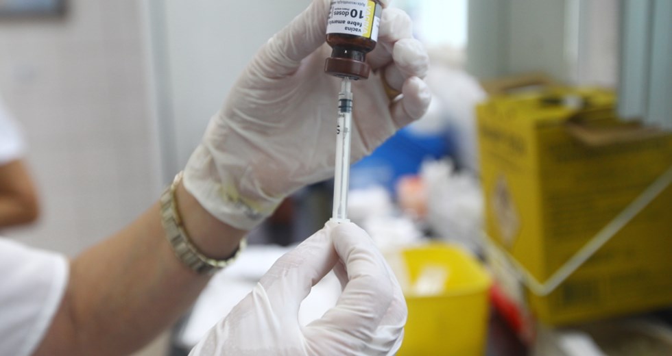 Campanha de Vacinação contra a Febre Amarela em São José dos Campos. 25-01-2018