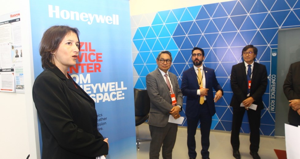 Honeywell inaugurou seu primeiro Centro de Serviços e Manutenção para aviação no Parque Tecnológico em São José. Foto: Claudio Vieira/ PMSJC. 08-08-2019
