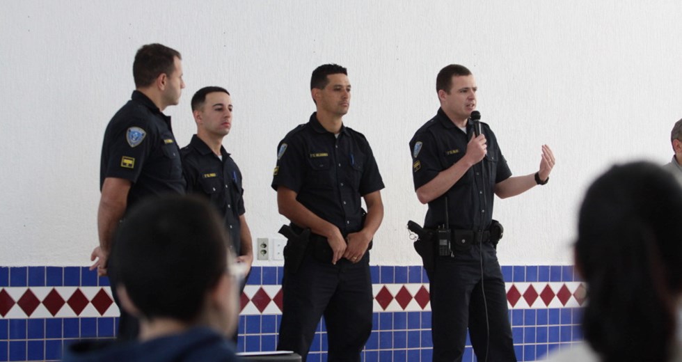 Programa Anjos da Guarda na Escola Possidônio José de Freitas no Galo Branco  30 08 2019