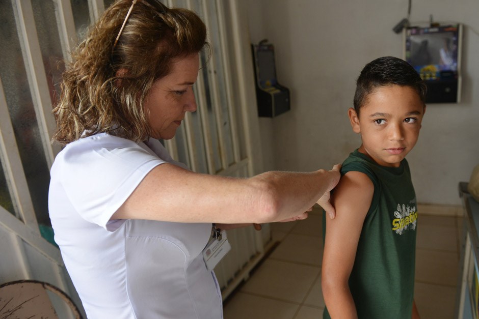 Vacinação Febre Amarela  no Pinheirinho dos Palmares 02 02 2018