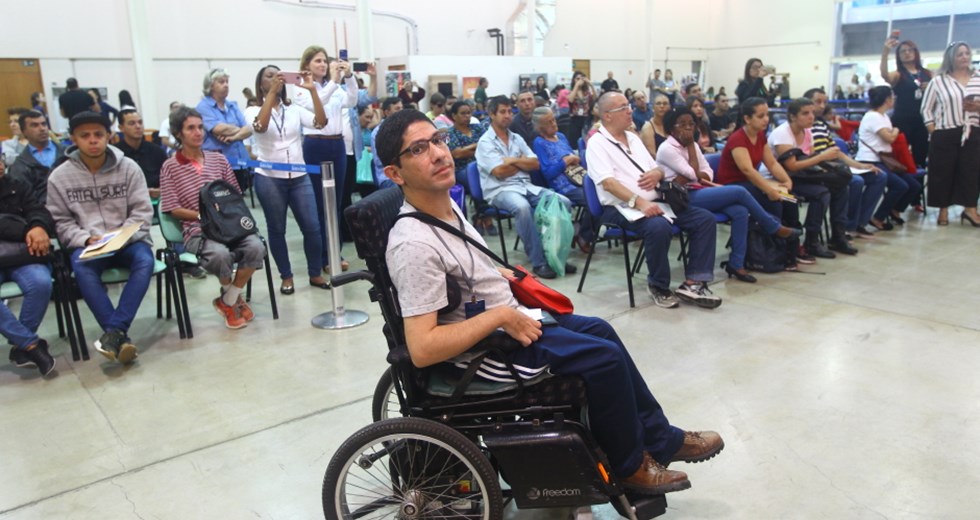 Dia D da Inclusão Social e Profissional das Pessoas com Deficiência (PCD) no Cefe. Foto: Claudio Vieira/PMSJC. 24-10-2019