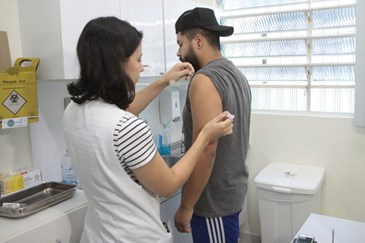  Vacinação Contra Sarampo UBS Parque Industrial  18 11 2019