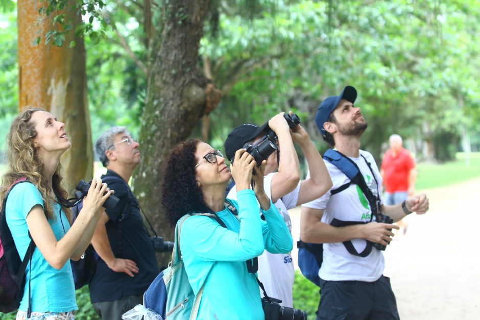  Atividade Ecológica Caminhada pelo Parque da Cidade com Observação de aves. Foto: Claudio Vieira/PMSJC 30-11-2019