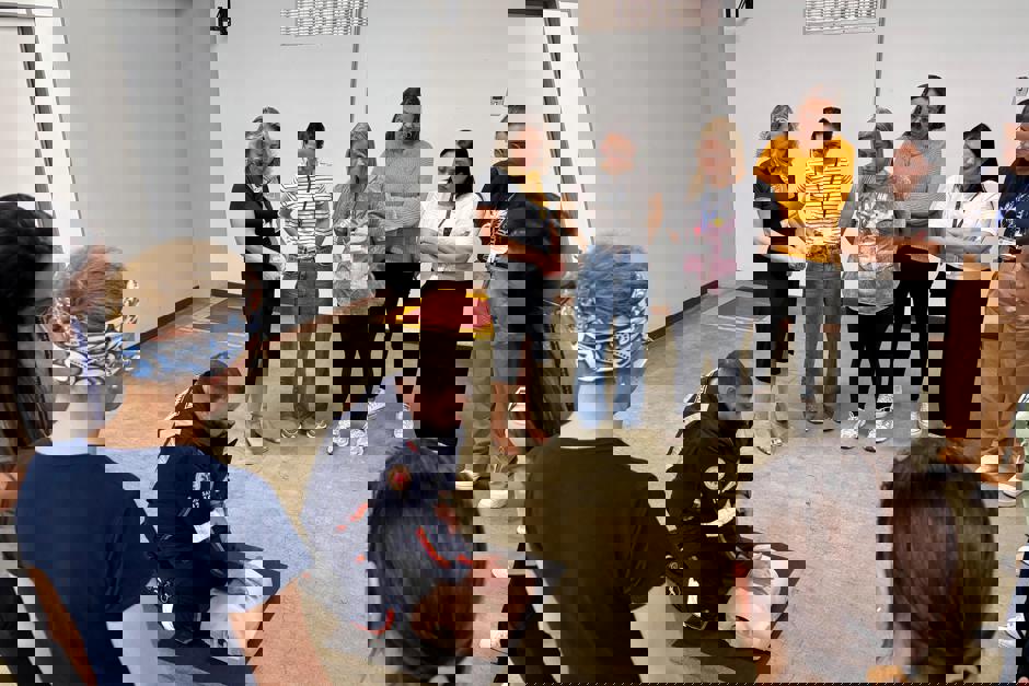 Professores recebem treinamento de Primeiros Socorros com o SAMU