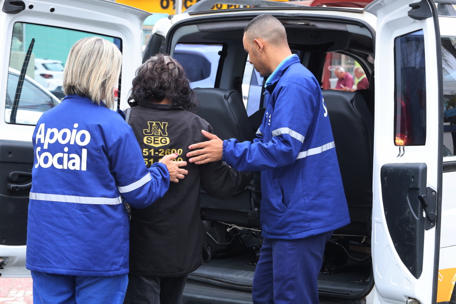 Operação Inverno de Acolhimento de Moradores de Rua