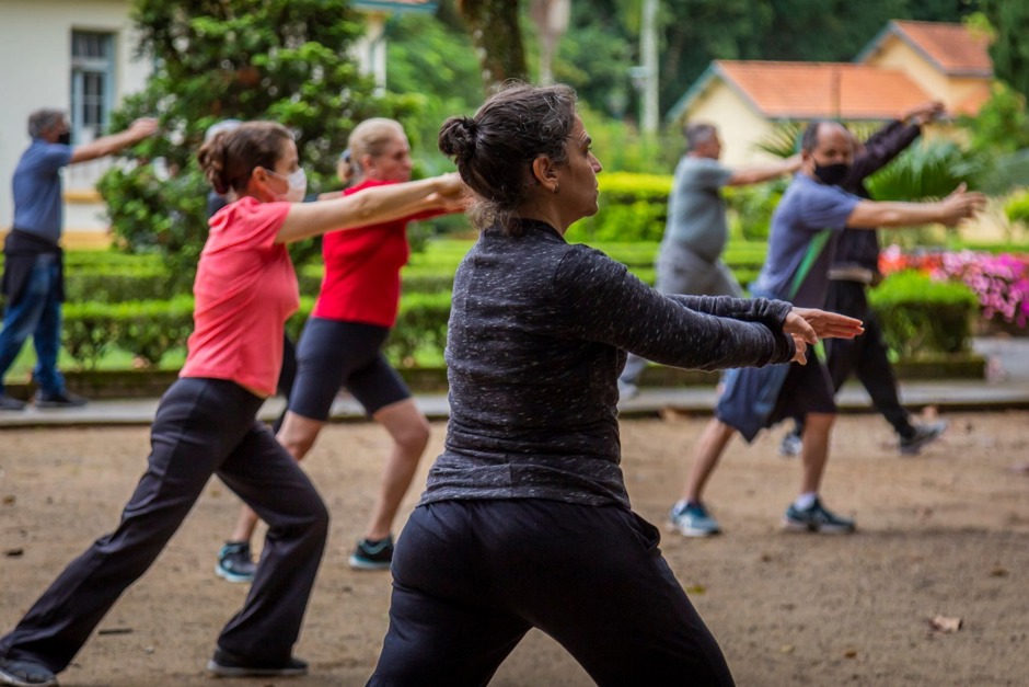 Foto: Divulgação Lian Gong no Parque Vicentina Aranha