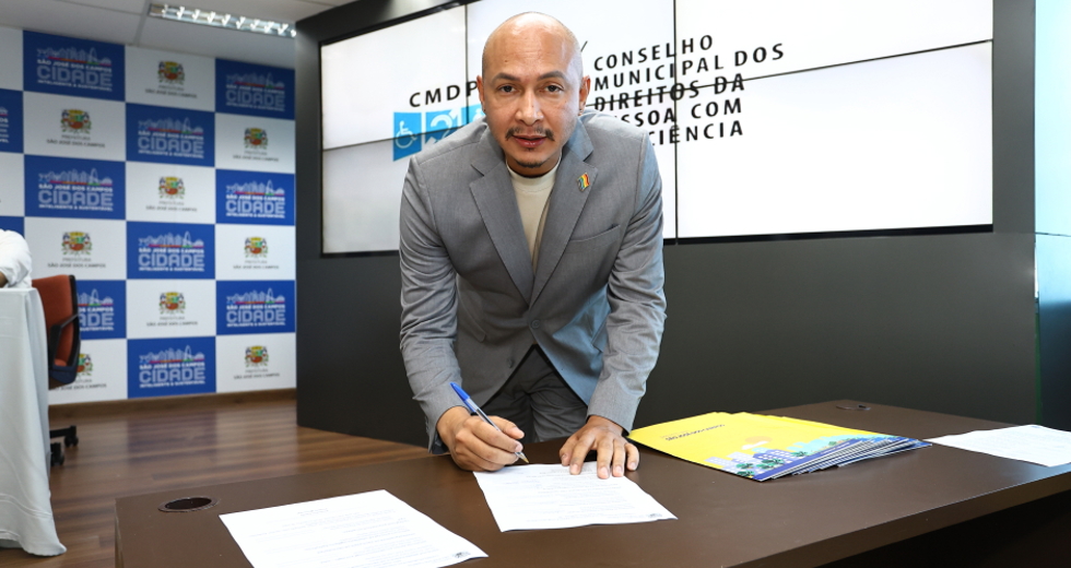 Posse dos Membros do Conselho Municipal da Pessoa com Deficiência - CMDPCD. Foto: Claudio Vieira/PMSJC 05-11-2025