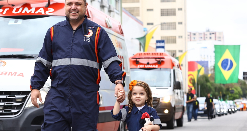 7 de Setembro Dia da Independência - Desfile cívico-militar na Rua 15 de Novembro. Foto: Claudio Vieira/PMSJC 07-09-2025